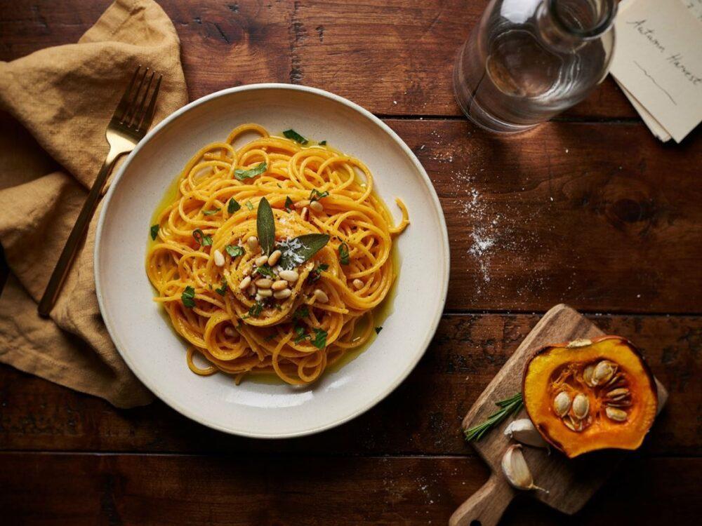 pokrojona dynia do spaghetti