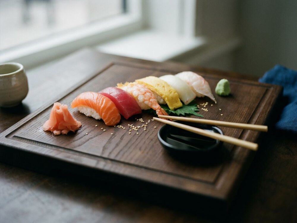 sushi z kraju Japonii