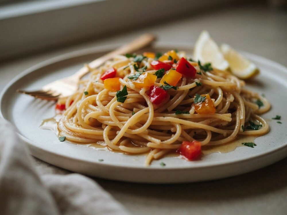 świeże zioła do spaghetti