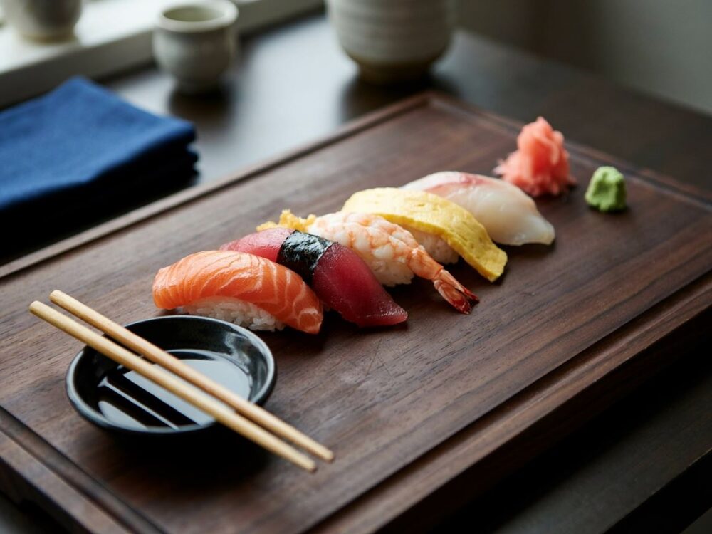 tradycyjne japońskie sushi